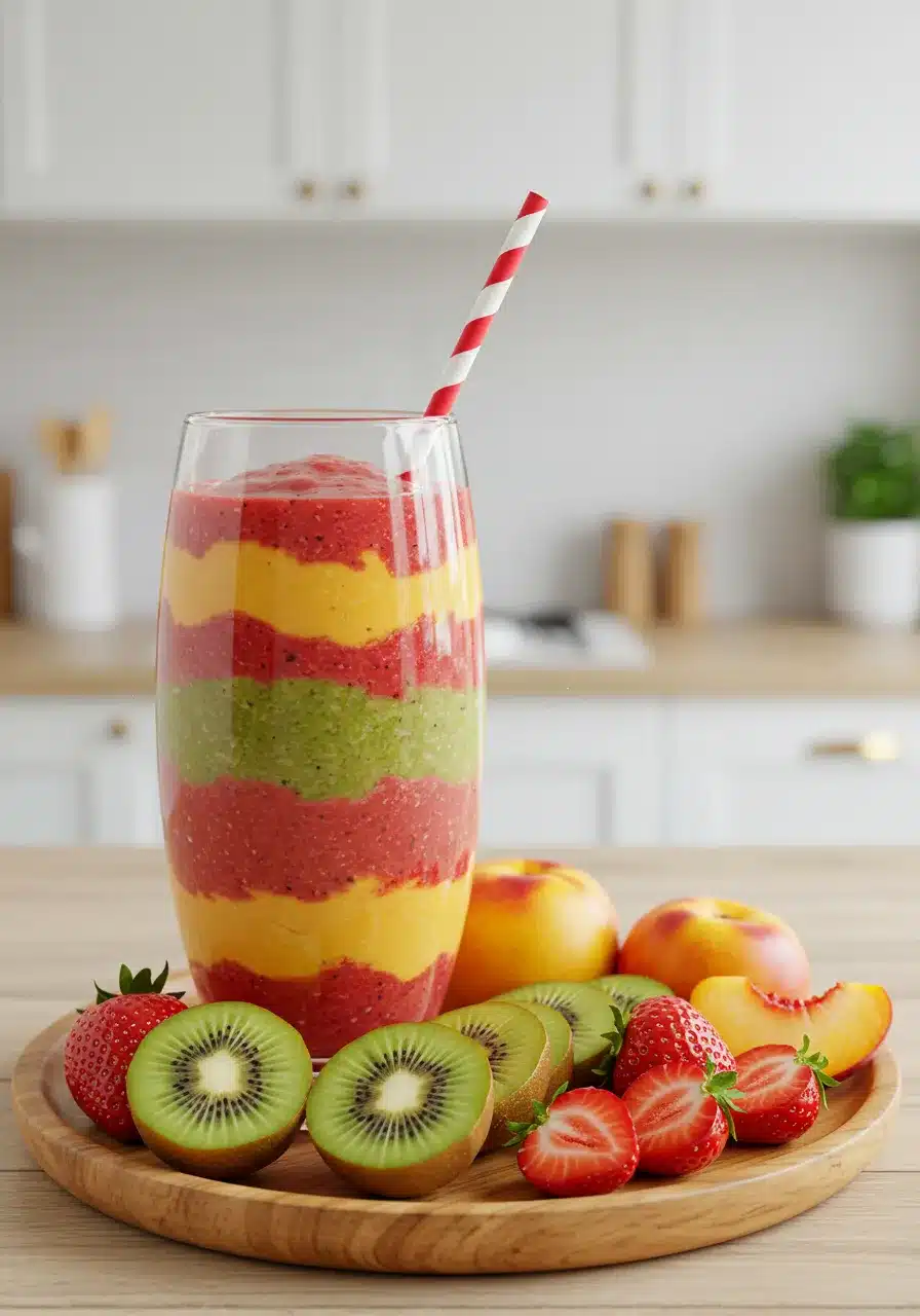 Rainbow Smoothie Delight