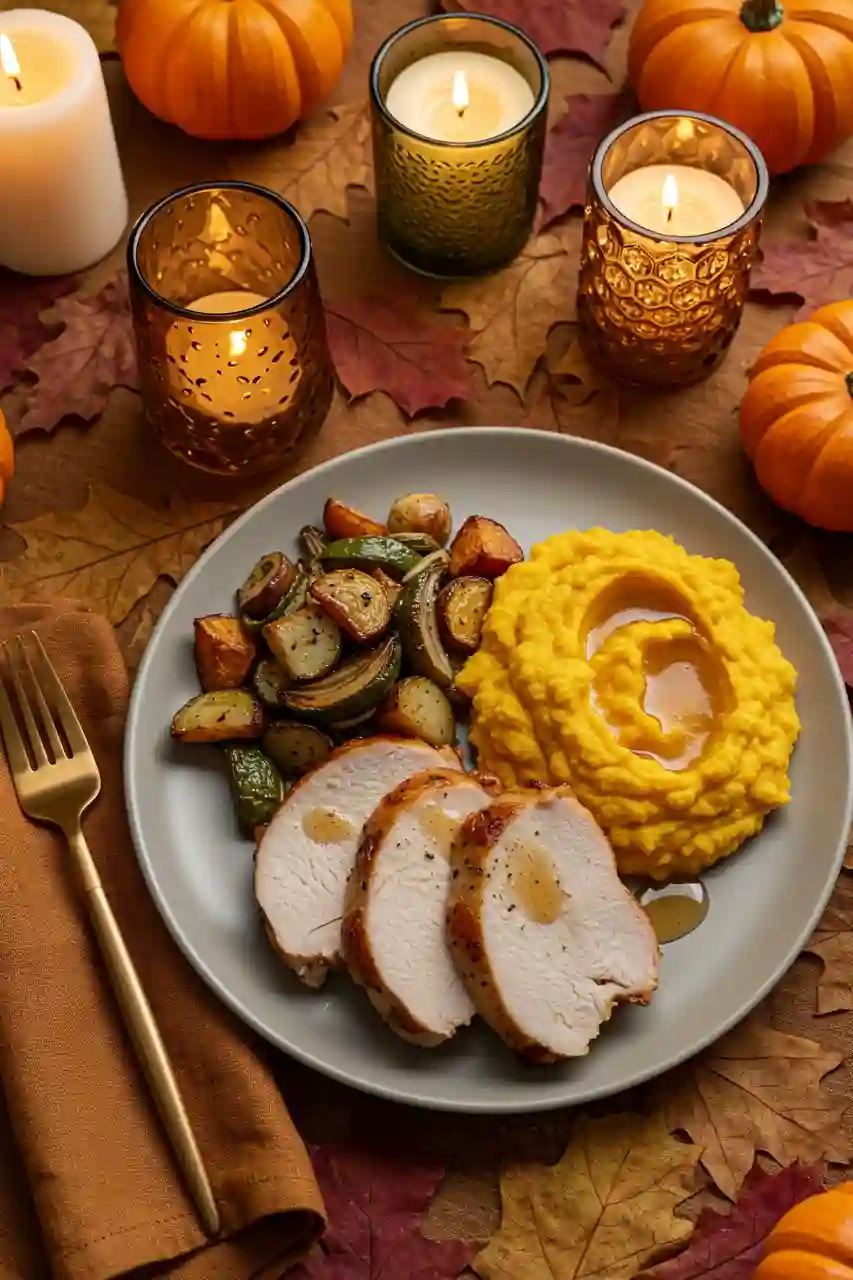 7- Unique Thanksgiving Recipes – Creative Holiday Sides Thanksgiving stuffing recipes with apple sausage stuffing and Brussels sprouts with bacon